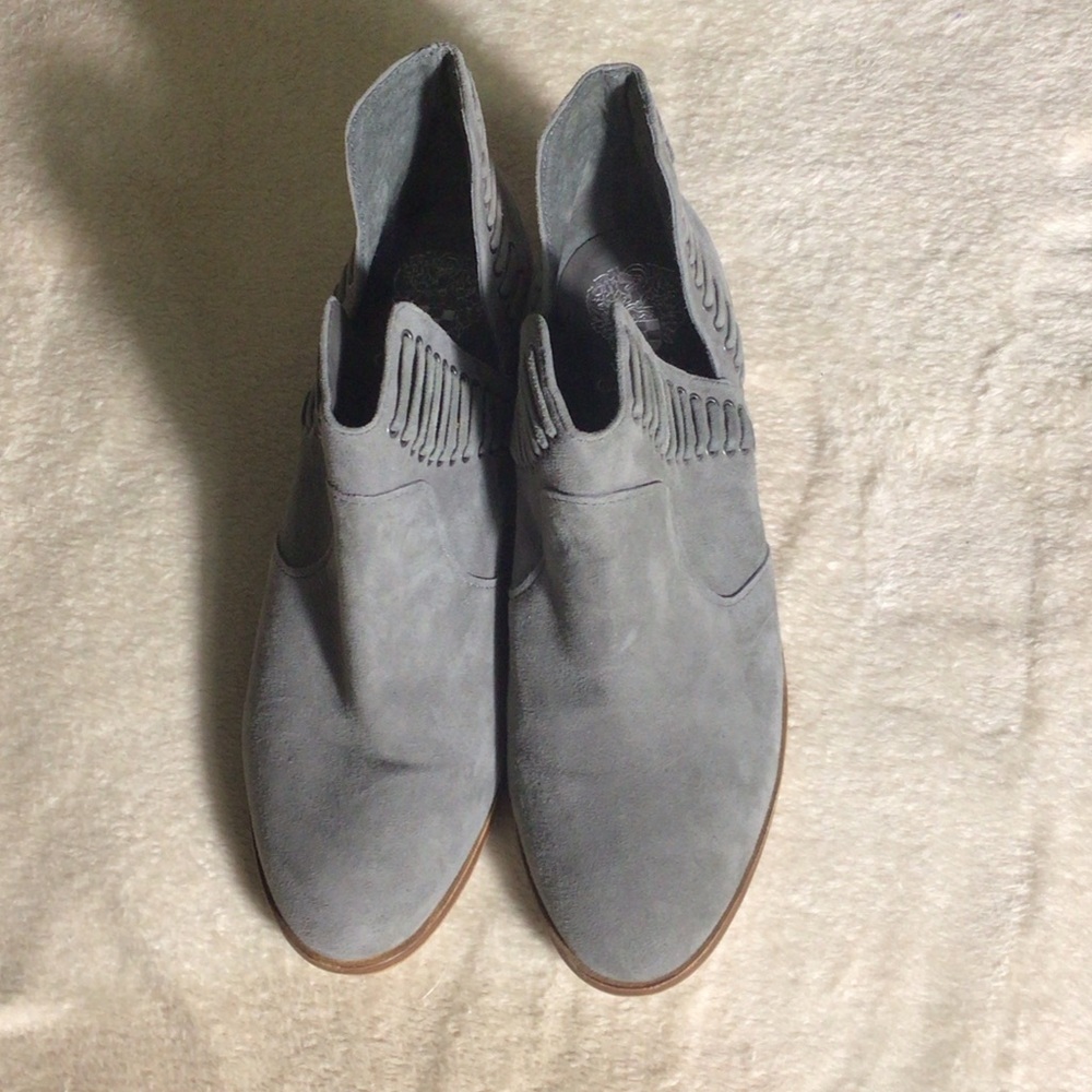Vince Camuto Gray Ankle Boots